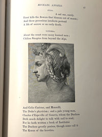 Michael Angelo: A Dramatic Poem, Henry Wadsworth Longfellow, 1884, Very Good