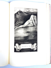 John Milton, Paradise Lost and Paradise Regain'd, Carlotta Petrina, 1936, SIGNED, NF HC w/slipcase.