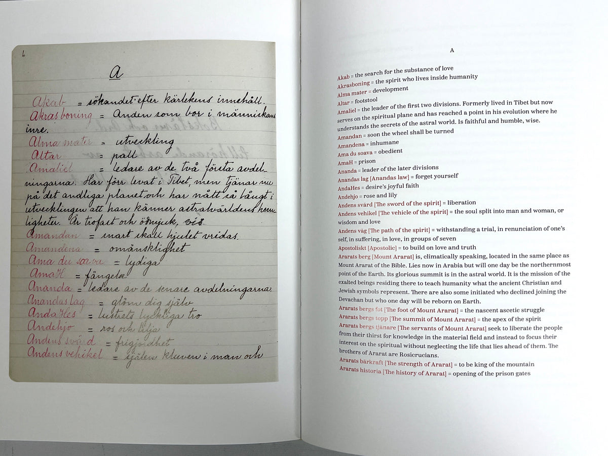 Hilma af Klint: Notes and Methods, The University of Chicago Press, 2018, Very Good HC.