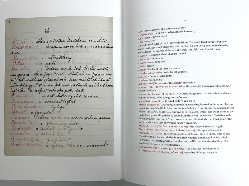 Hilma af Klint: Notes and Methods, The University of Chicago Press, 2018, Very Good HC.