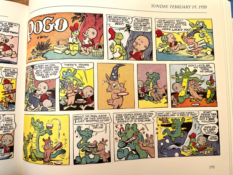 Pogo: The Complete Syndicated Comic Strips Box Set, Volume 1 & 2: Through the Wild Blue Wonder 1949-50 and Bona Fide Balderdash, 1951-52, Fantagraphics, FINE, 4to, HC, Comics