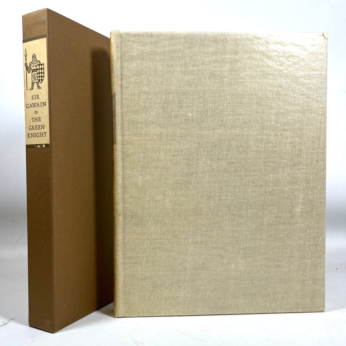 Sir Gawain & The Green Knight, Illus. Cyril Satorsky, 1971, SIGNED, Near Fine, HC w/slipcase.