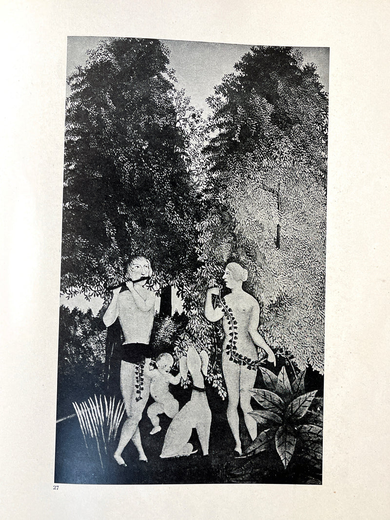 Henri Rousseau, par Roch Grey, Galerie Rene Drouin, 1943. Very Good Rebound Hardcover