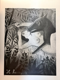 Henri Rousseau, par Roch Grey, Galerie Rene Drouin, 1943. Very Good Rebound Hardcover