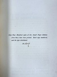The Growth of Love, Robert Bridges, 1896, VG+ HC & NF DJ