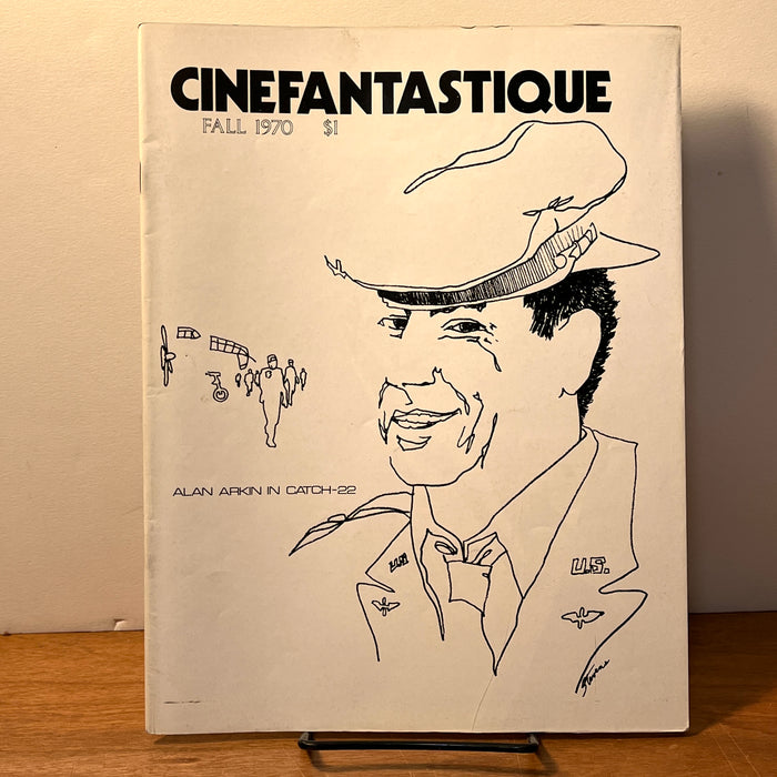 Cinefantastique (Fall 1970): Alan Arkin in Catch-22, 1970, Film Magazine, Fine