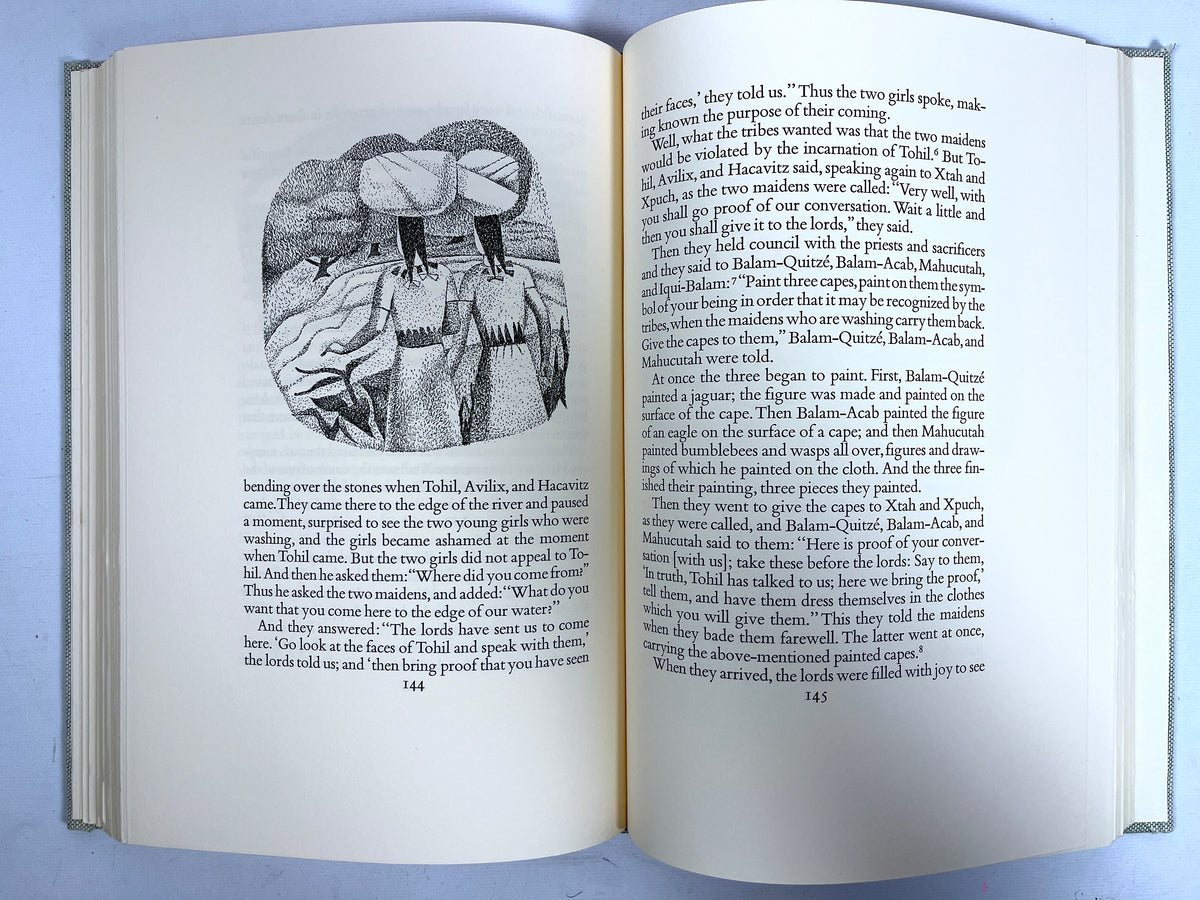 Popol Vuh, The Book of the People, illust Everett Gee Jackson, Limited Editions Club, 1954