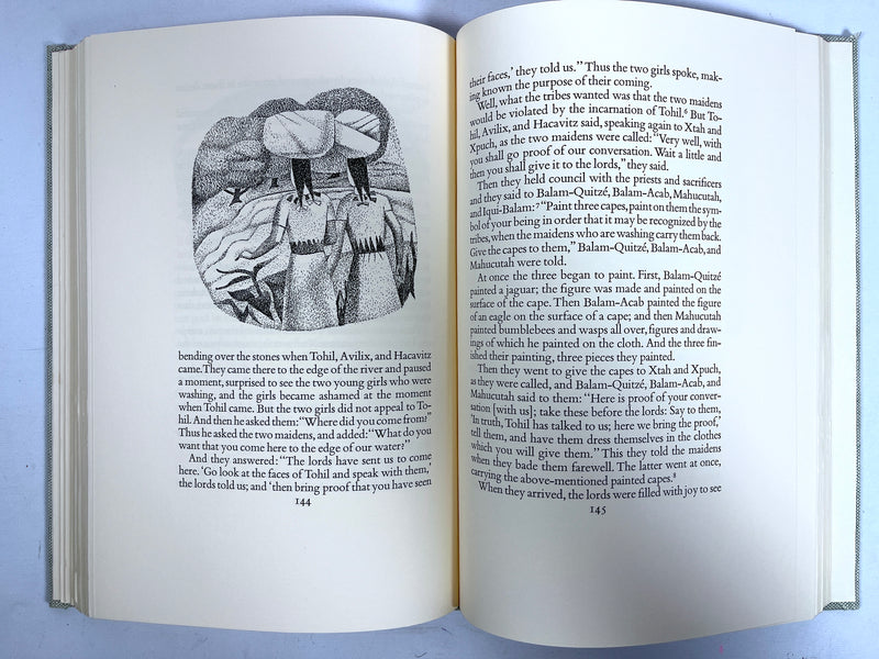 Popol Vuh, The Book of the People, illust Everett Gee Jackson, Limited Editions Club, 1954