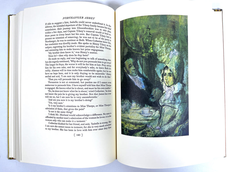 Northanger Abbey, Jane Austen, Clarke Hutton, SIGNED, Limited Editions Club