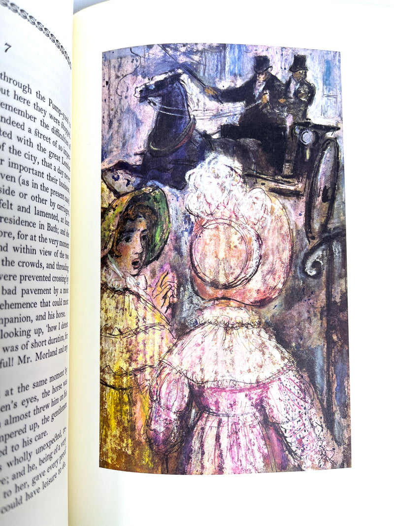 Northanger Abbey, Jane Austen, Clarke Hutton, SIGNED, Limited Editions Club