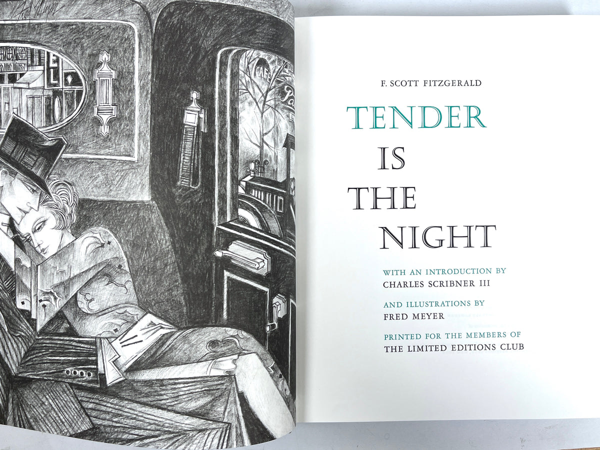 Tender Is the Night, F. Scott Fitzgerald, Fred Meyer, SIGNED, Limited Editions Club