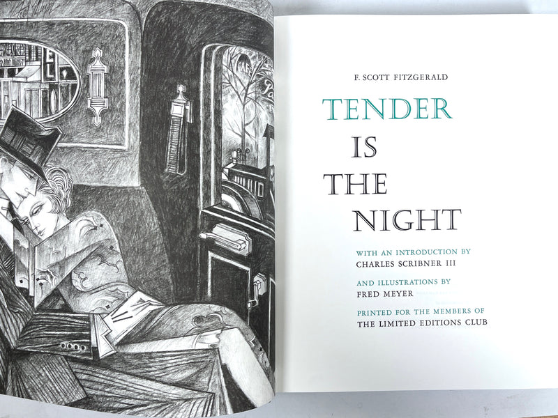 Tender Is the Night, F. Scott Fitzgerald, Fred Meyer, SIGNED, Limited Editions Club