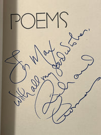 Richard Thomas, Poems, 1975, Avon Books, 1st print paperback, SIGNED, Near Fine