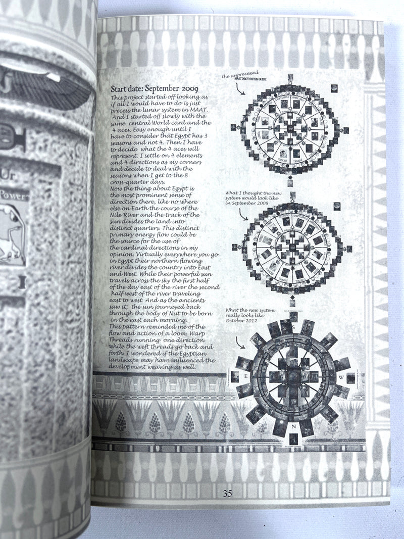 The Journey into Egypt Tarot Guidebook and Deck, Julie Cuccia-Watts, First Edition