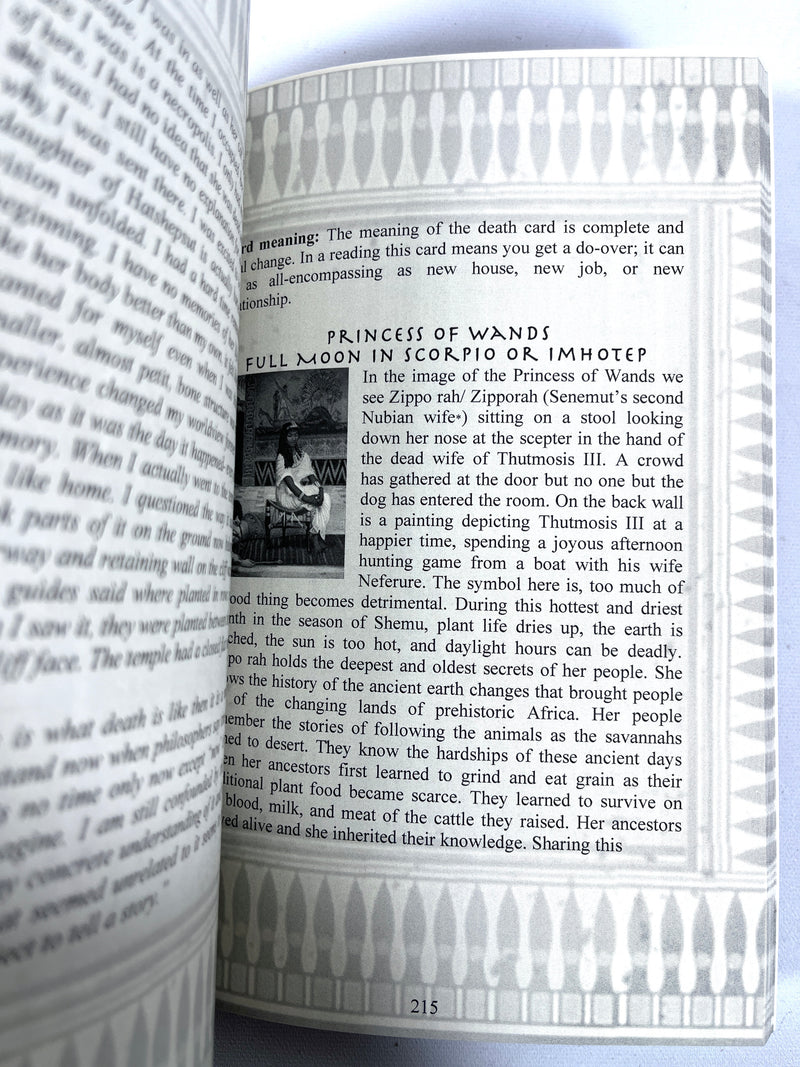 The Journey into Egypt Tarot Guidebook and Deck, Julie Cuccia-Watts, First Edition