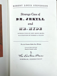 Strange Case of Dr. Jekyll and Mr. Hyde, Robert Louis Stevenson, 1980, VG+ HC