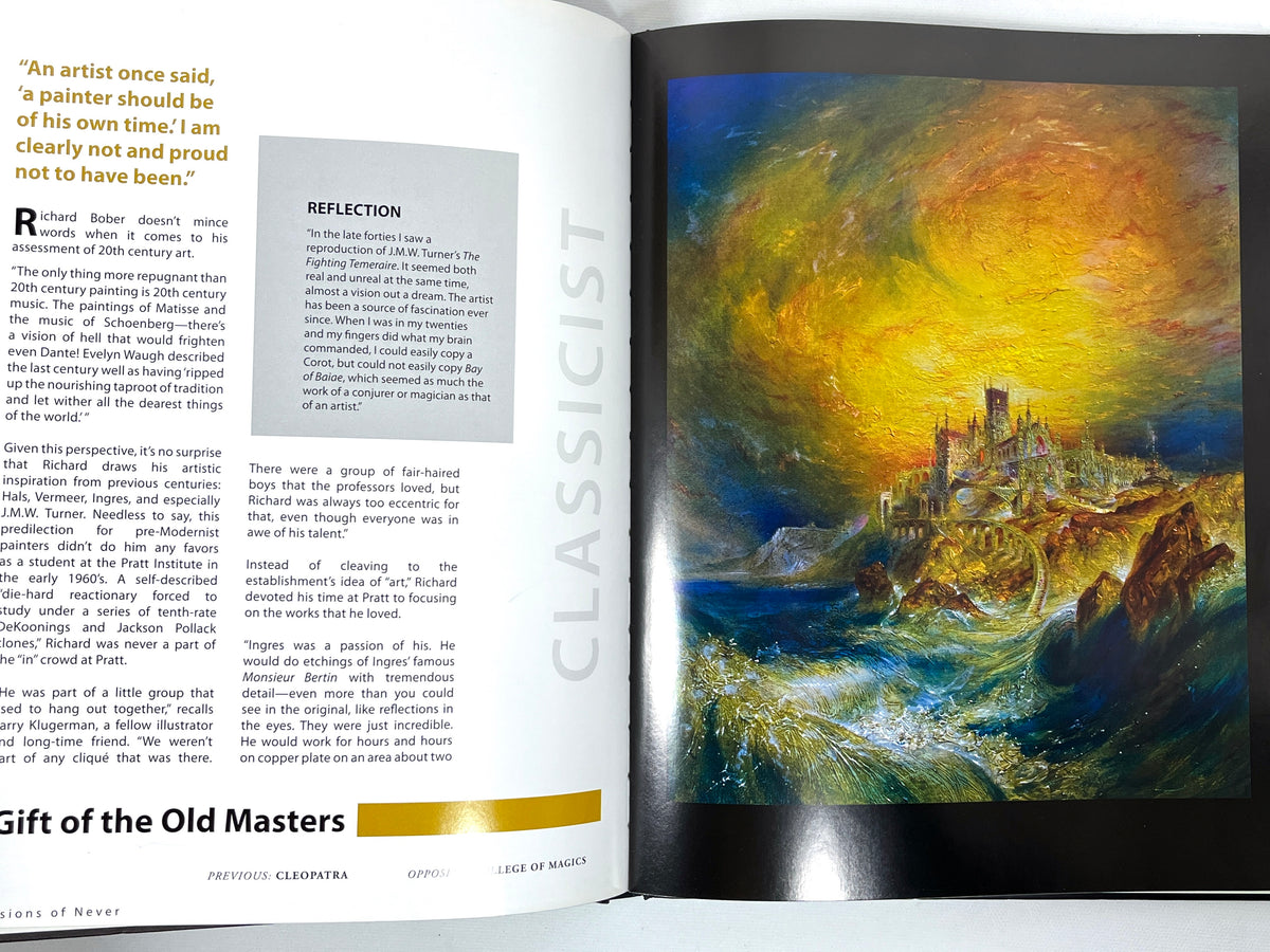 Visions of Never: The Collection of Fantastic Art, Patrick & Jeannie Wilshire, VG+ HC