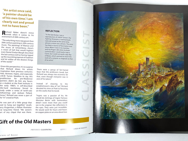 Visions of Never: The Collection of Fantastic Art, Patrick & Jeannie Wilshire, VG+ HC