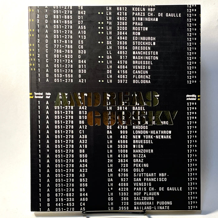 Andreas Gursky, Kunstmuseum Basel, 2007, Near Fine hardcover w/dust jacket.