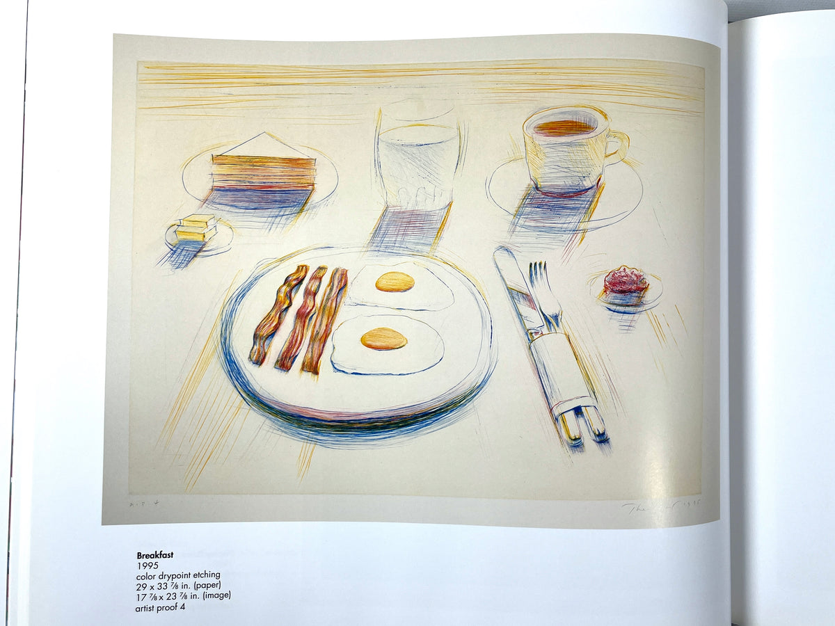 Wayne Thiebaud: Works on Paper, Michael Zakian, Pepperdine, 2014, Fine hardcover