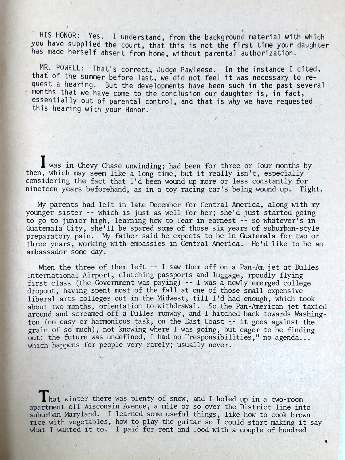 Cockroach, Norman Solomon, 1st Printing, 1974, SC, VG.
