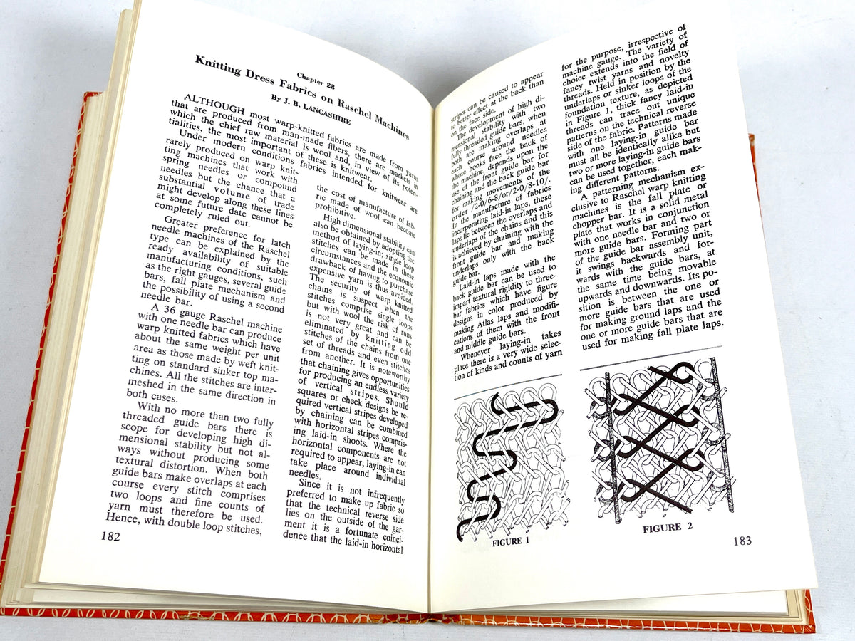 Advanced Knitting Principles, National Knitted Outerwear Association, 1964, Very Good HC