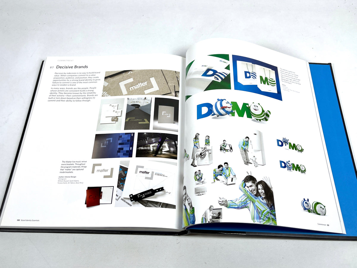 Brand Identity Essentials: 100 Principles for Designing Logos & Building Brands, 2010, VG+ HC