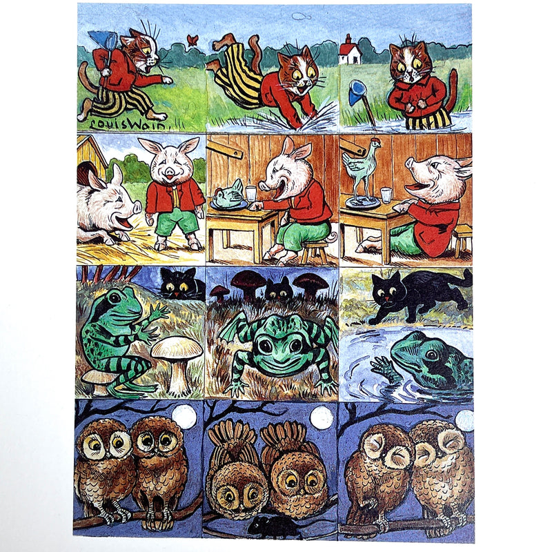 The Cats of Louis Wain, Bibliothèquede l'Image, 2000, Near Fine softcover w/dust jacket