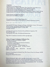 The Book of Fantasy, Viking Penguin Inc., First Printing, 1988, Near Fine hardcover w/DJ