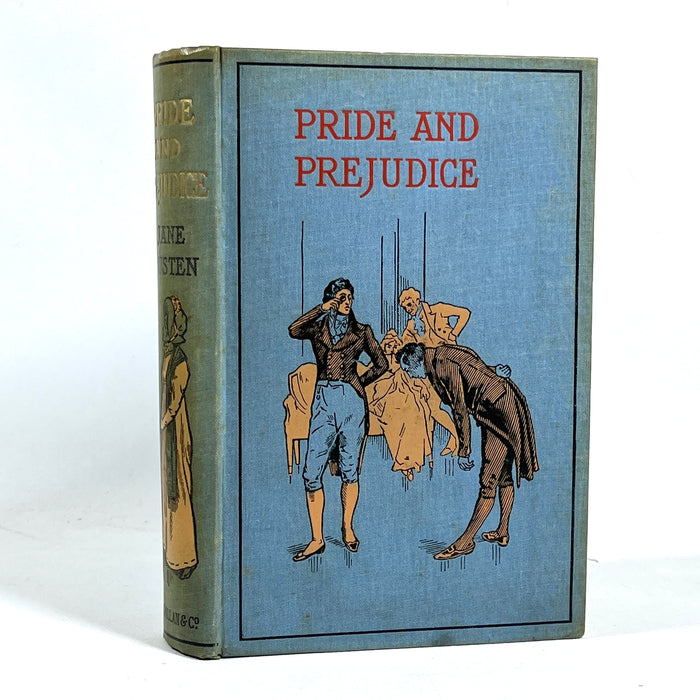 Jane Austen, Pride and Prejudice, Reprint 1st Ed Thus, Macmillan & Co., Scarce, 1899, VG HC