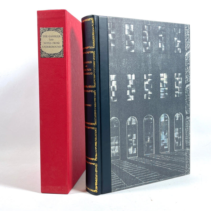 Dostoevsky, The Gambler and Notes from Underground, 1967, SIGNED, NF HC w/slipcase