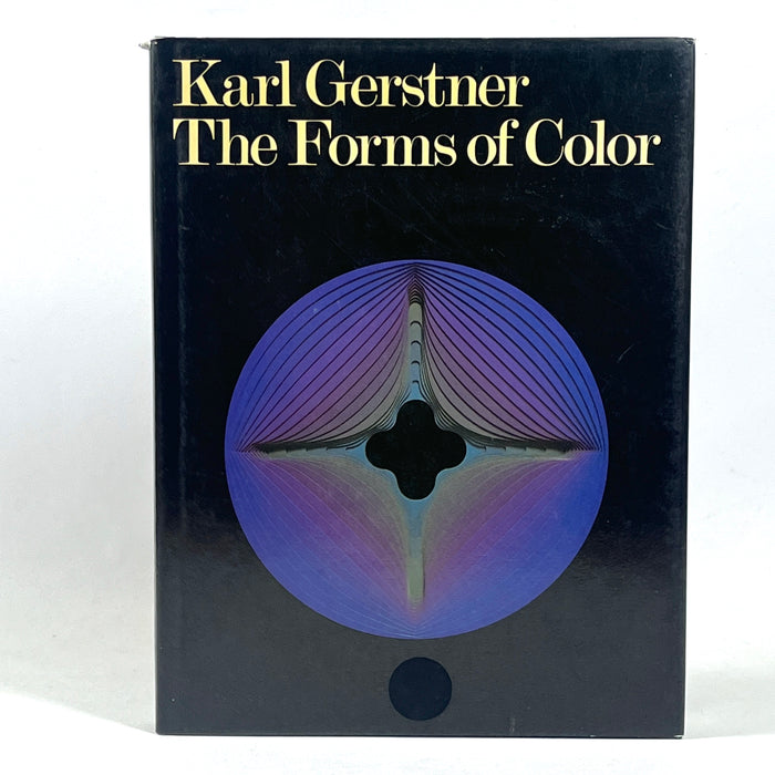 Karl Gerstner, The Forms of Color: The Interaction of Visual Elements, 1986, VG+ HC w/DJ