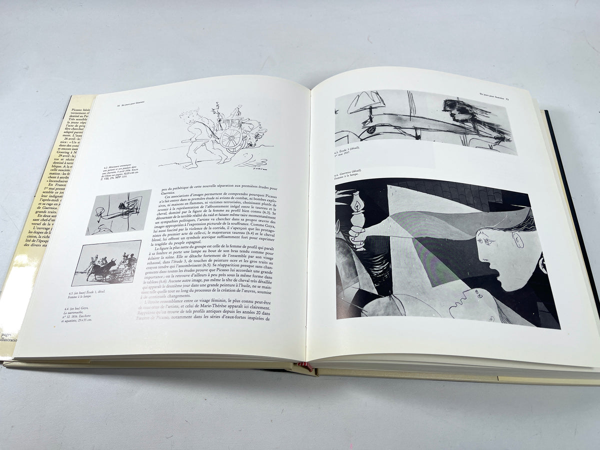 Picasso Guernica: Histoire, Elaboration, Signification, 1992, Very Good+ hardcover w/DJ
