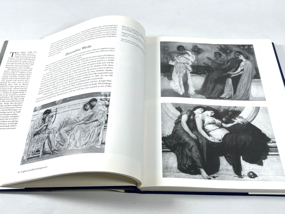 Frederic, Lord Leighton: Eminent Victorian Artist, 1996, AS-IS, Very Good hardcover w/DJ