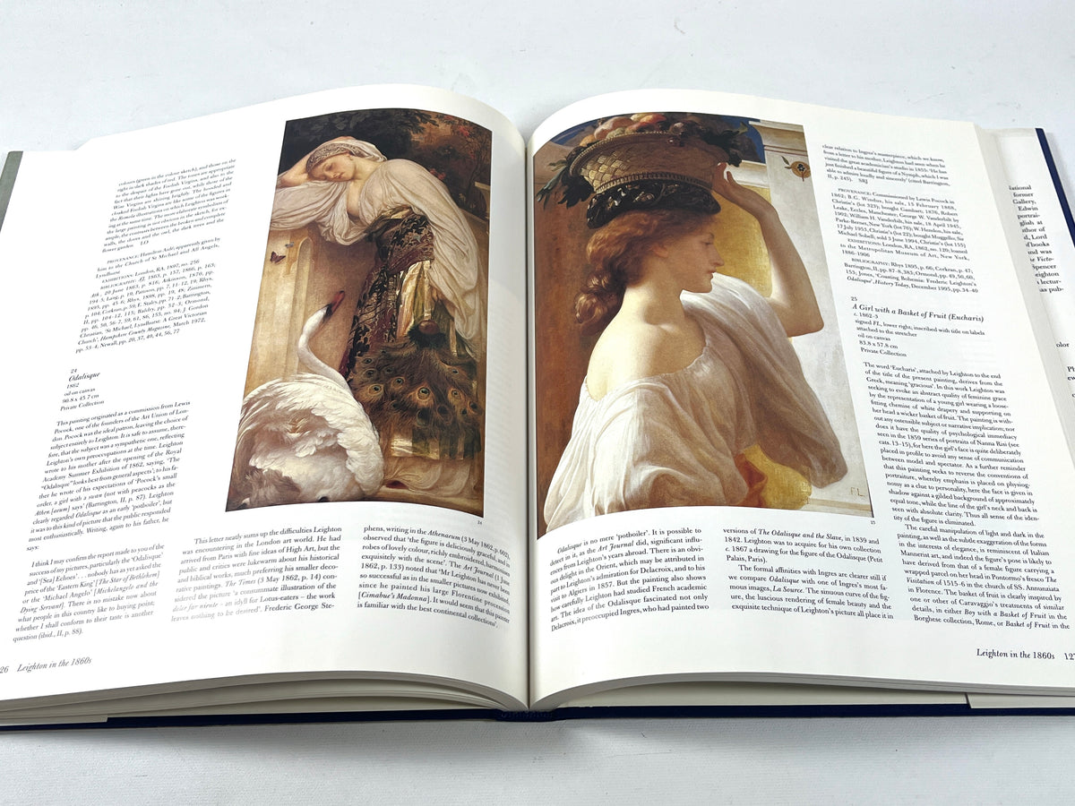 Frederic, Lord Leighton: Eminent Victorian Artist, 1996, AS-IS, Very Good hardcover w/DJ