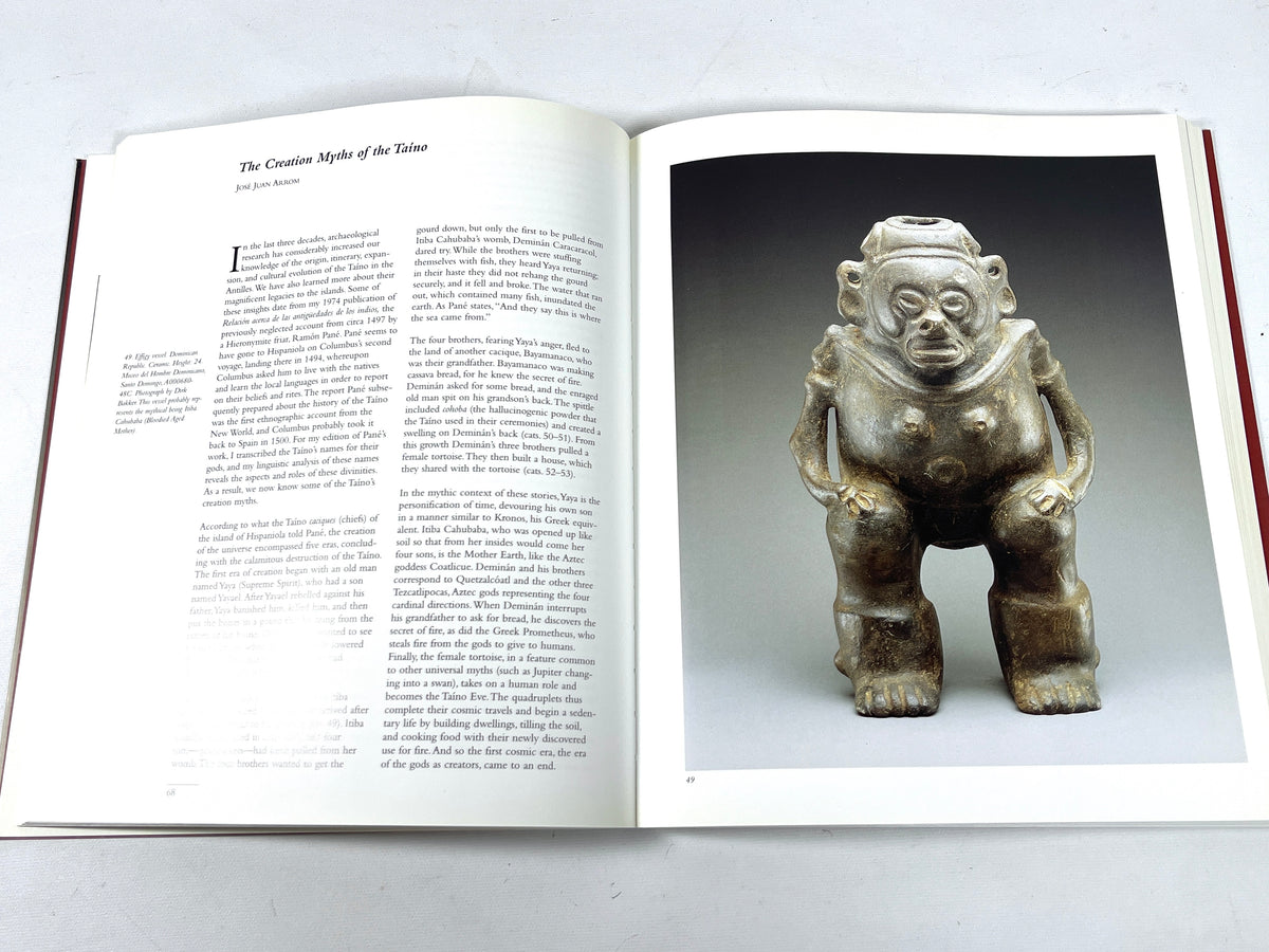 Taíno: Pre-Colombian Art and Culture from the Caribbean, 1998, AS-IS, Very Good softcover