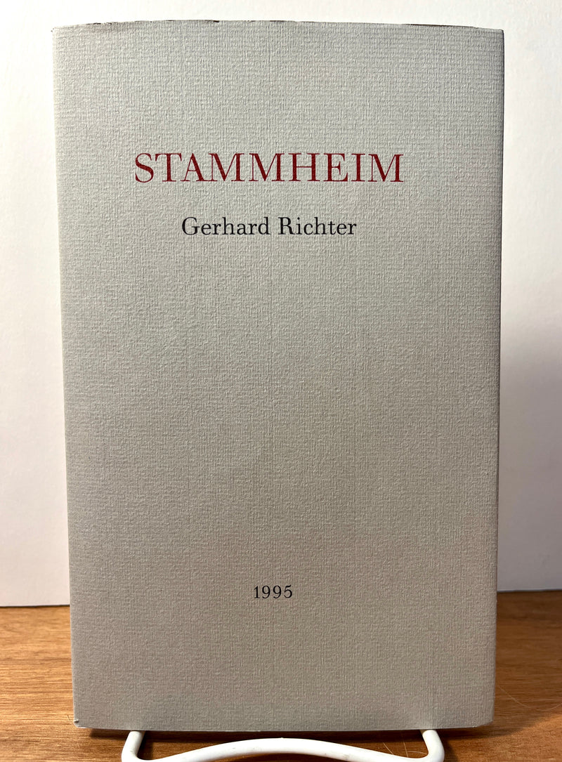 Gerhard Richter, Stammheim, 1995 SIGNED Artist Book Anthony d’Offay Gallery