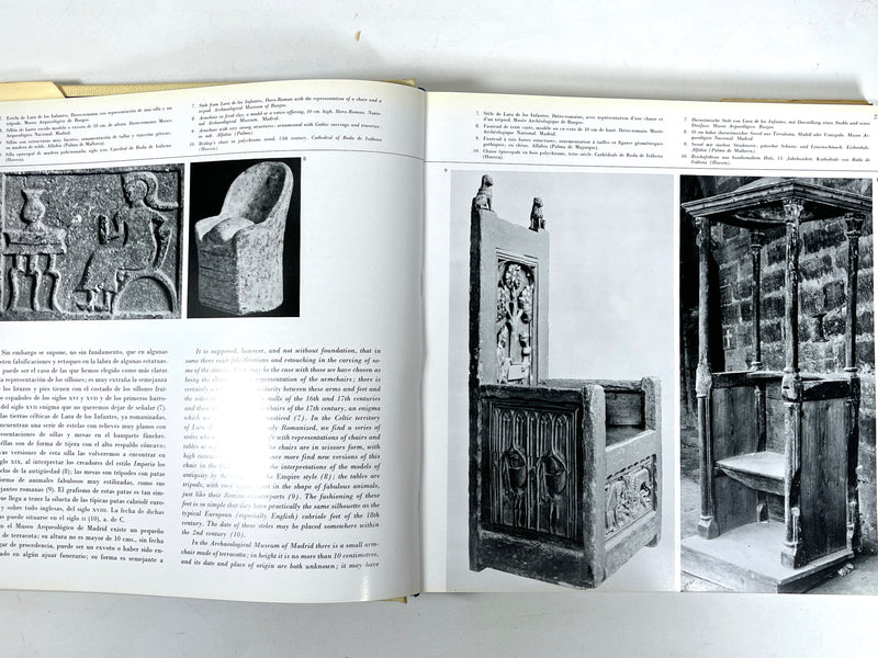 Spanish Furniture, L. Feduchi, 1969, multilingual, Very Good hardcover and dust jacket