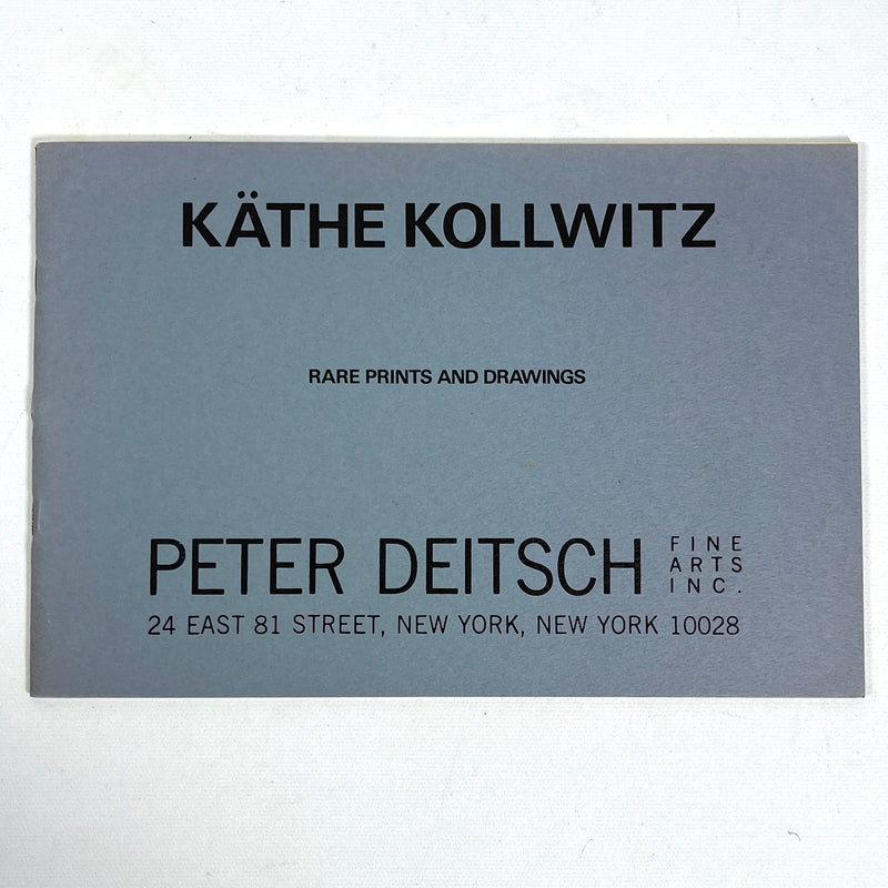 Käthe Kollwitz: Rare Prints and Drawings, Stock catalog #14, New series #2, NF SC
