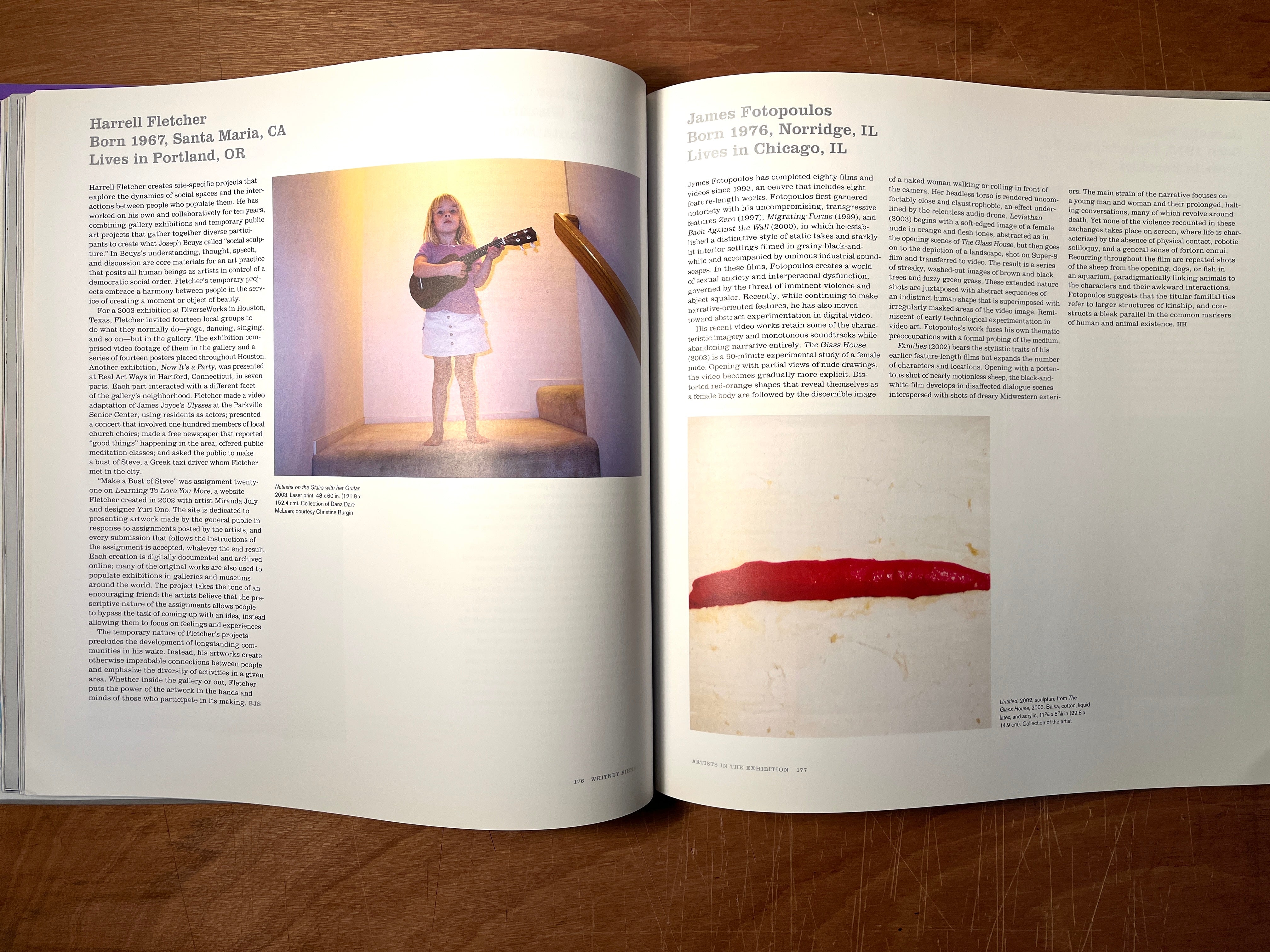 Whitney Biennial 2000 アートブック Whitney Biennial 2004, book w/art ephemera box, VG HC. Kusama