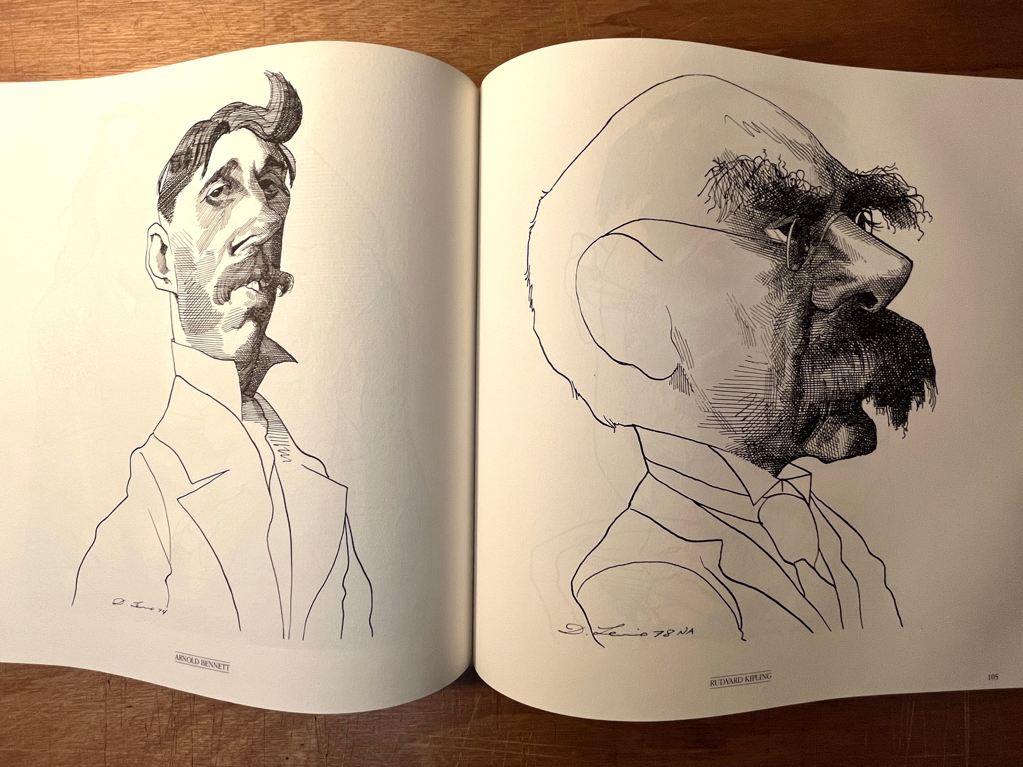 The Arts of David Levine, Alfred A. Knopf, First Edition, 1978, HC