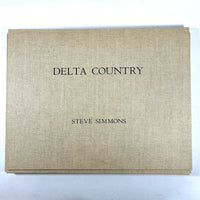 Delta Country, Steve Simmons, 10 original photographs Fine in a Fine portfolio, c. 1982