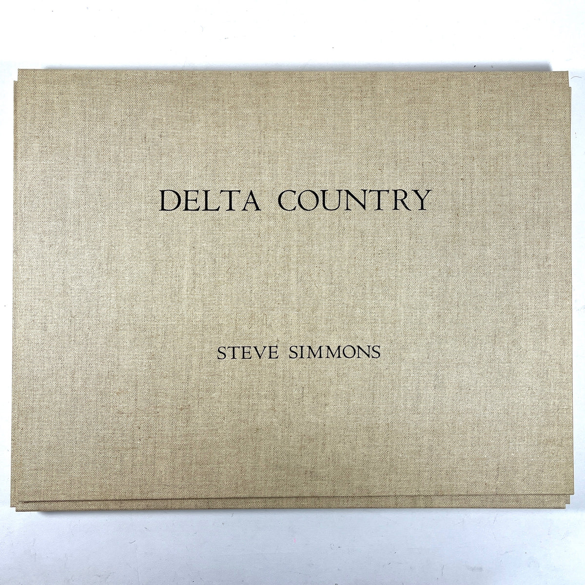 Delta Country, Steve Simmons, 10 original photographs Fine in a Fine portfolio, c. 1982