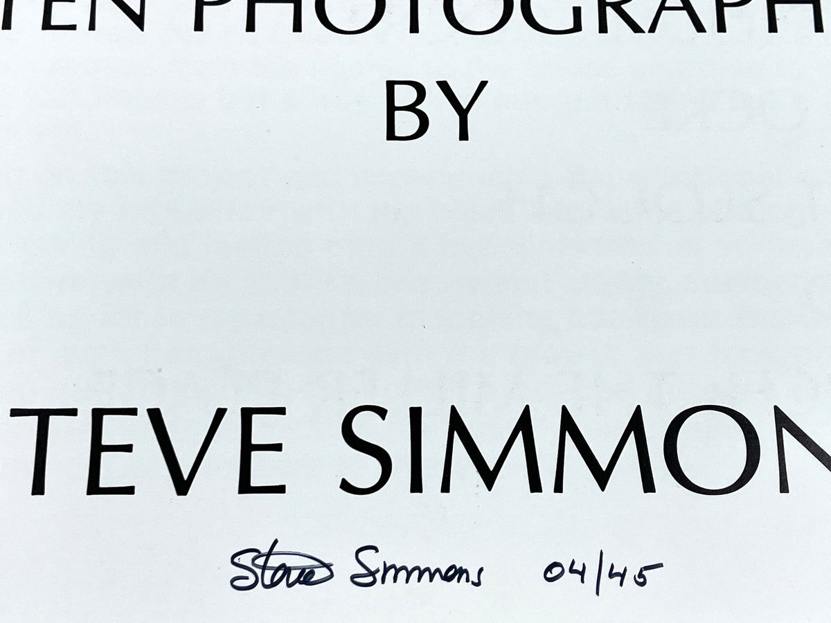 Delta Country, Steve Simmons, 10 original photographs Fine in a Fine portfolio, c. 1982
