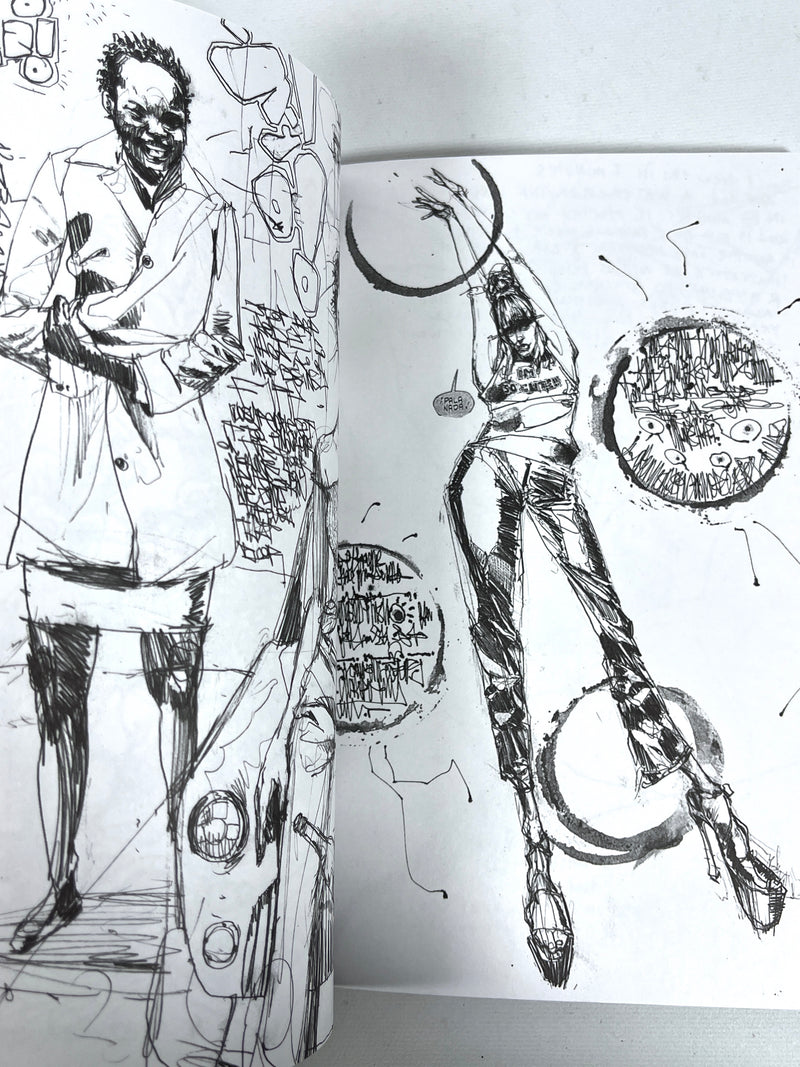 David Choe, Cursiv, Gaint Robot, 2003, Near Fine softcover