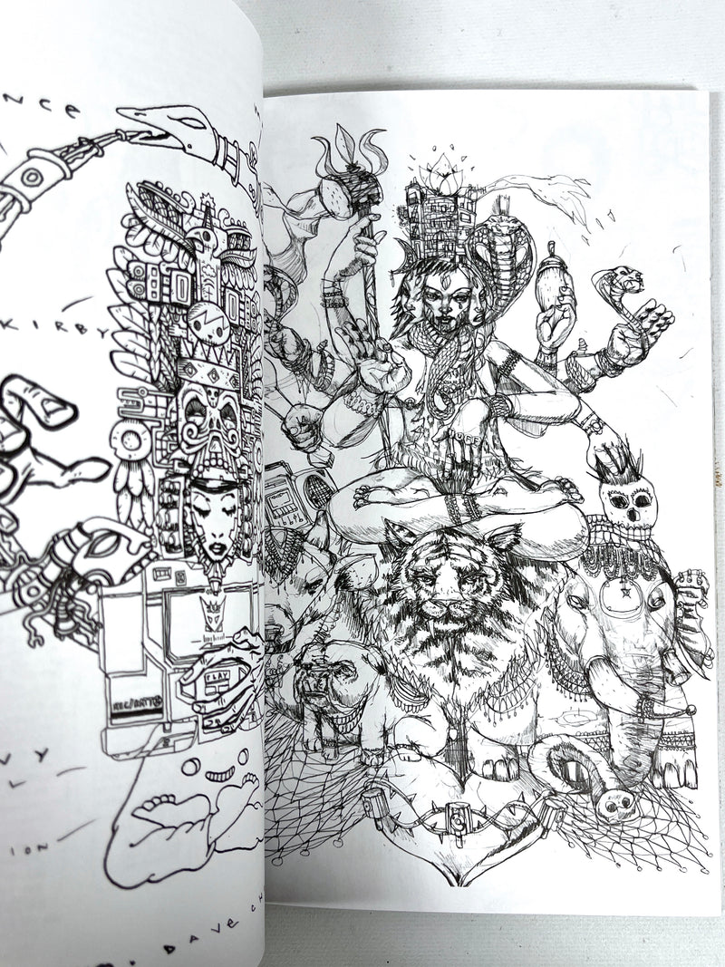 David Choe, Cursiv, Gaint Robot, 2003, Near Fine softcover