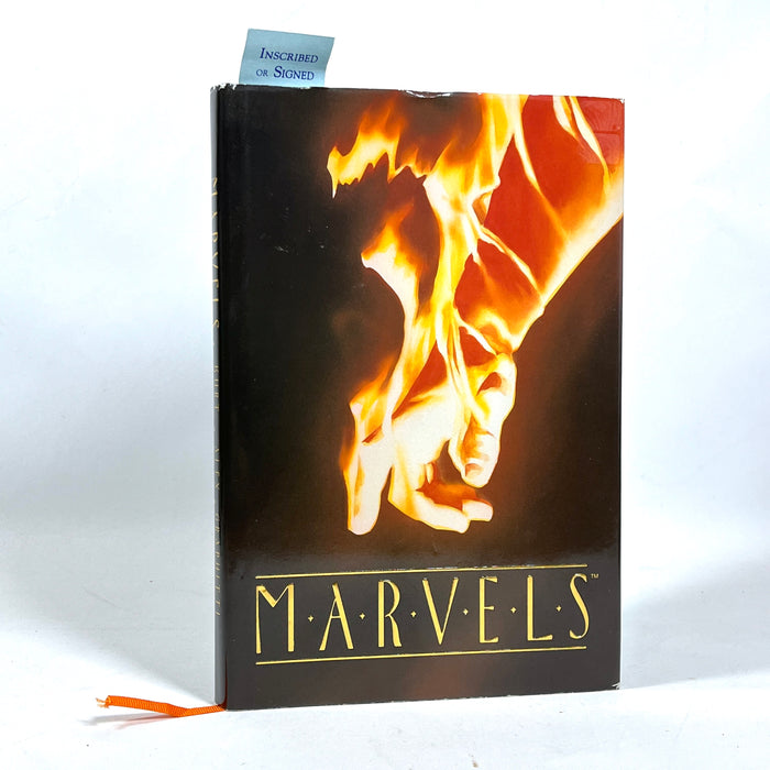 Marvels, Kurt Busiek & Alex Ross, SIGNED 2x, Limited Ed, 1994, Near Fine hardcover w/DJ