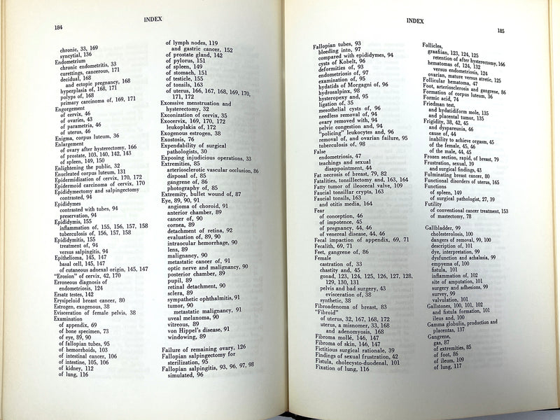 Evaluating Surgery Through Gross Pathology, 1954, Very Good+ hardcover w/ephemera