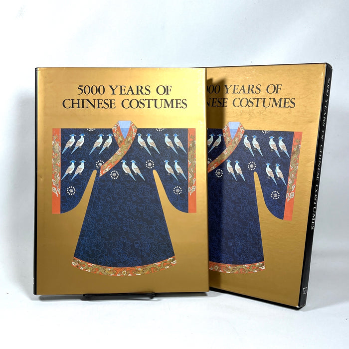 5000 Years of Chinese Costumes, Zhou Xun, 1984, Near Fine HC, DJ, & slip case