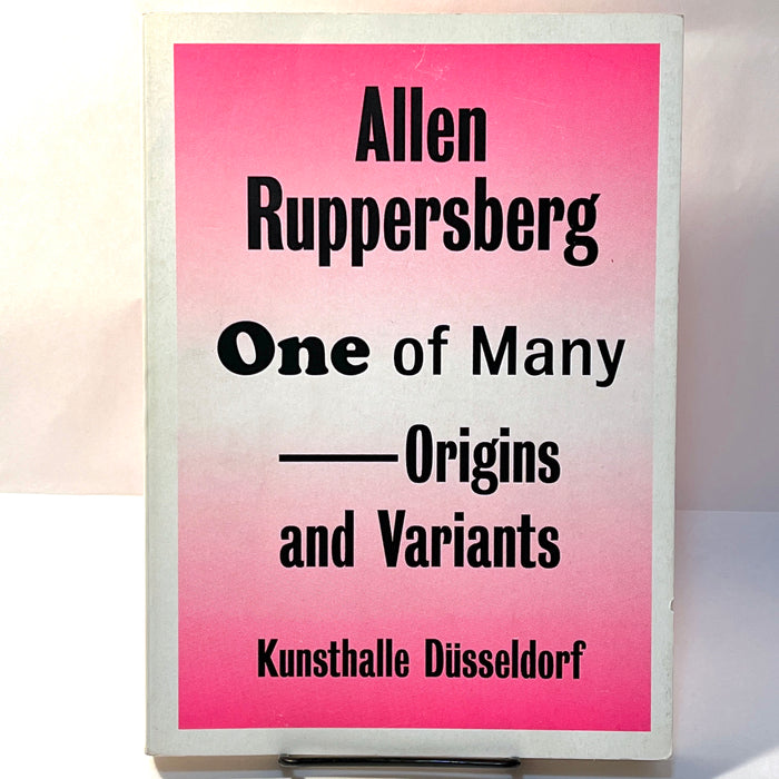 Allen Ruppersberg: One of Many--Origins and Variants, 2006, Near Fine